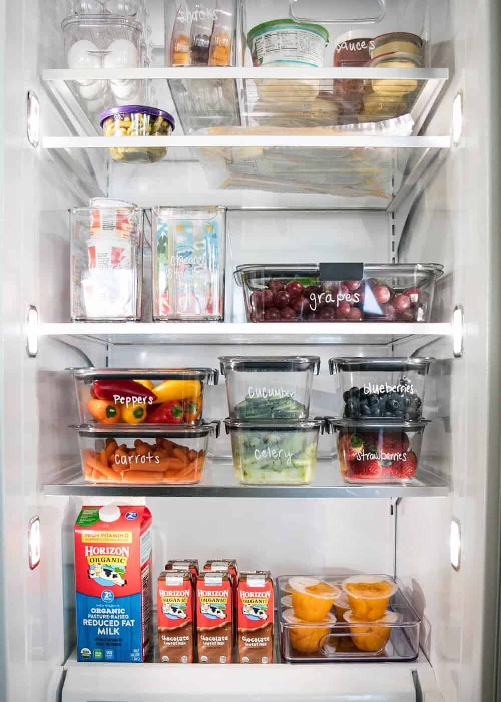 Fridge organization