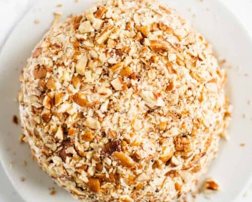 4-Ingredient Classic Cheese Ball Recipe - I Heart Naptime