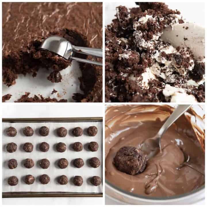 EASY 3Ingredient Brownie Truffles I Heart Naptime