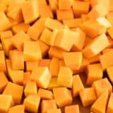 butternut squash cubes