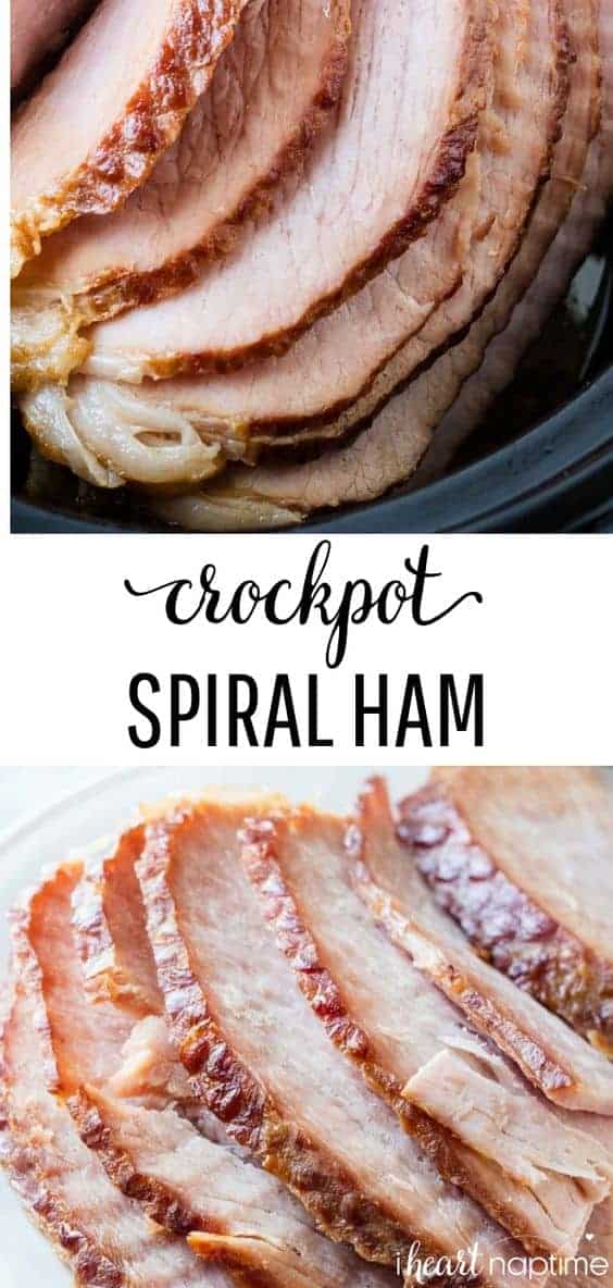 EASY Crockpot Spiral Ham (5 mins prep!) I Heart Naptime