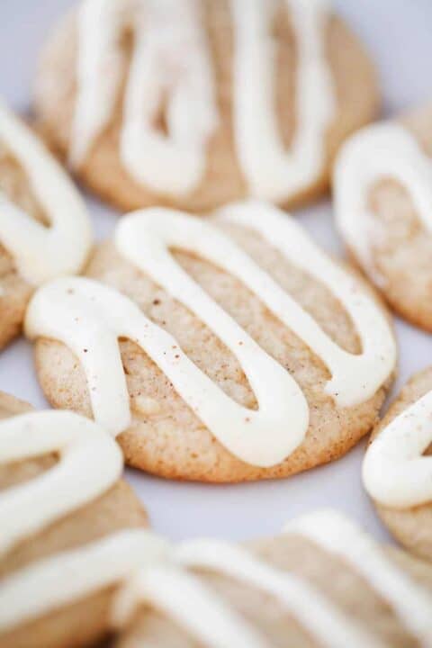 Super Soft Eggnog Cookies with Icing - I Heart Naptime