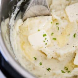 mashed potatoes made in the instant pot