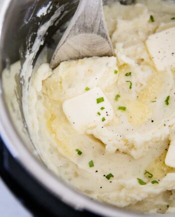 mashed potatoes made in the instant pot