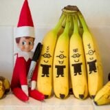 Elf on the shelf banana minions