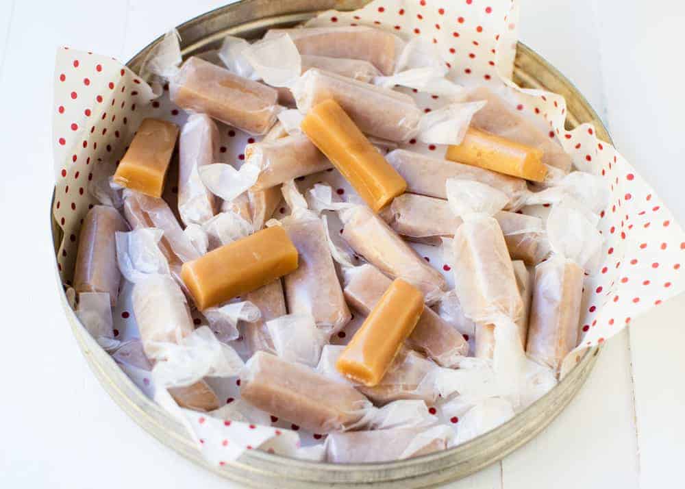 BEST Homemade Caramel Candy Recipe I Heart Naptime