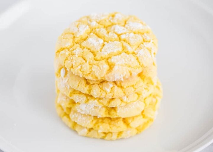 Lemon Cake Mix Cookies I Heart Naptime