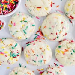 funfetti cookies with sprinkles