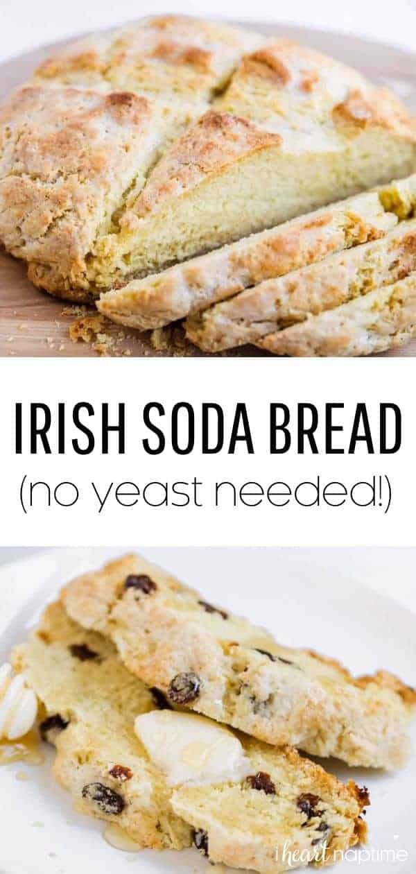 EASY Irish Soda Bread (prepped in 10 mins!) - I Heart Naptime