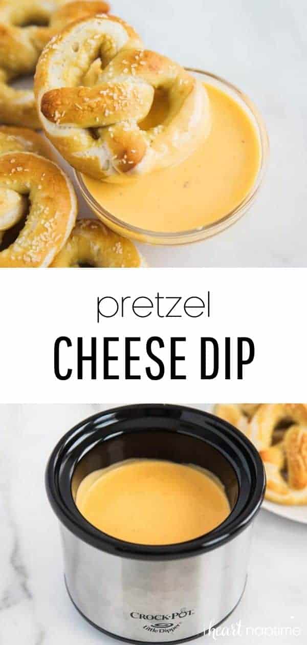 Pretzel Cheese Dip (5 ingredients) I Heart Naptime