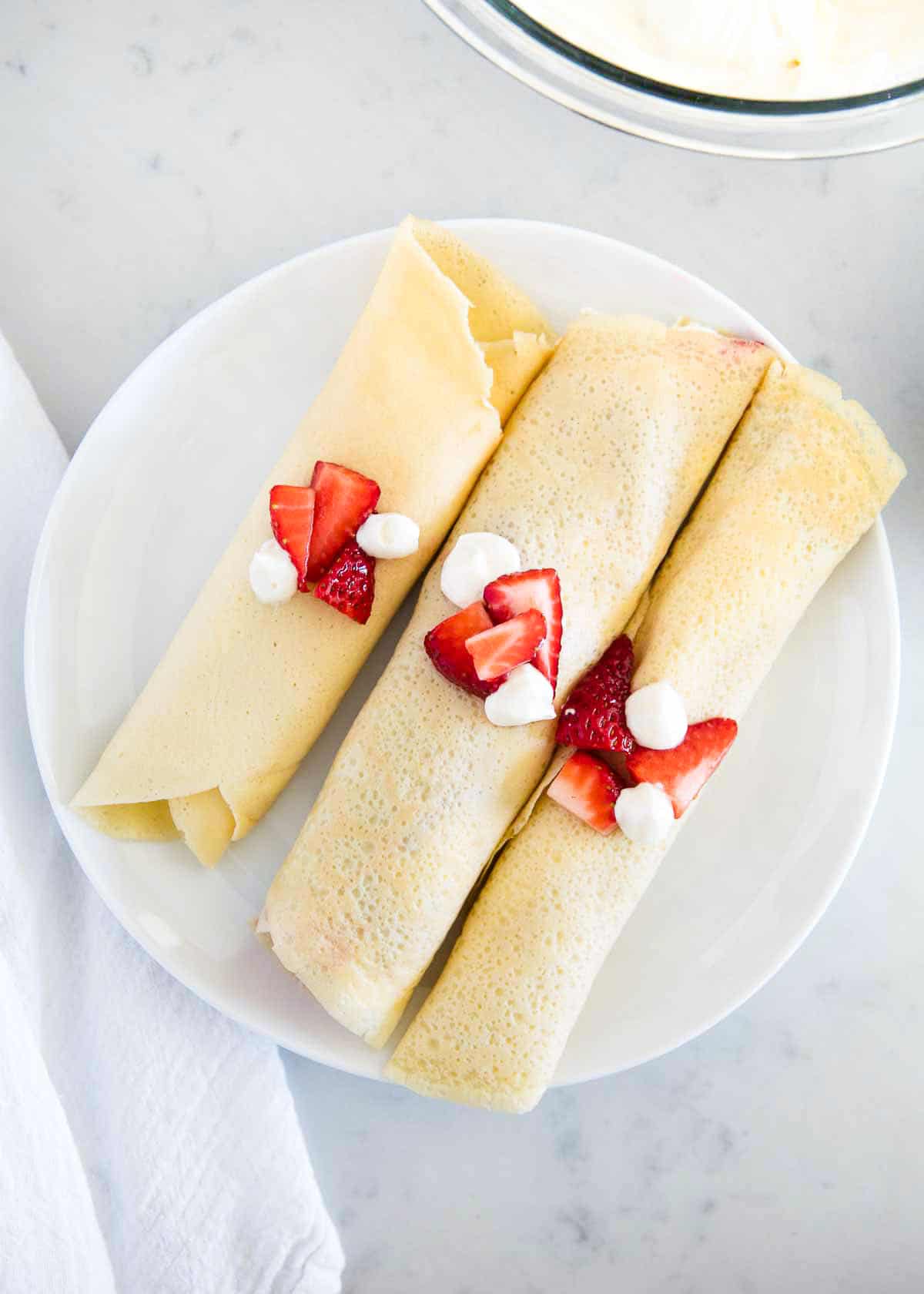 Easy Crepe Recipe - How to Make Basic Crepes 