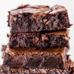 stack of brownies