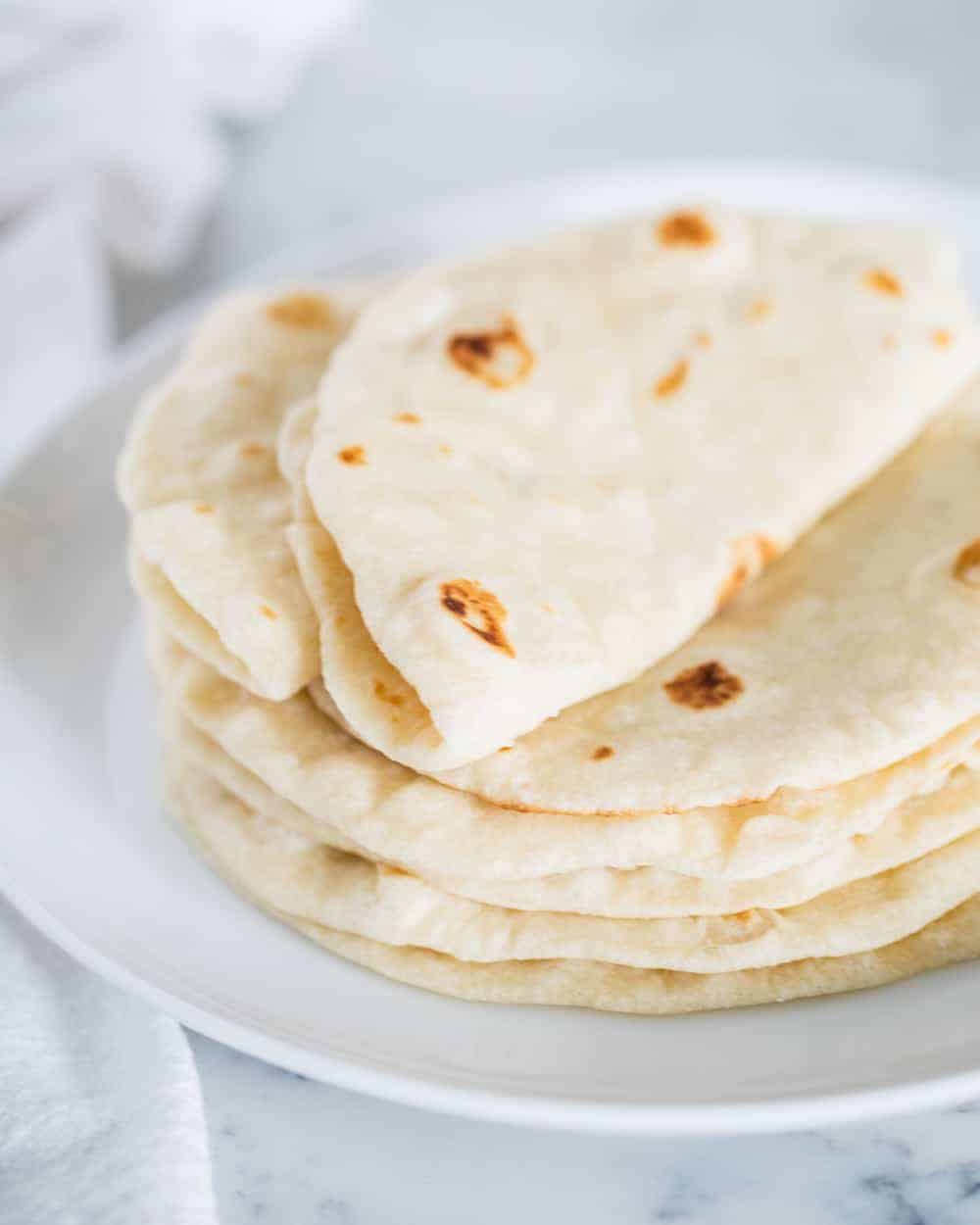 Homemade Flour Tortilla Recipe