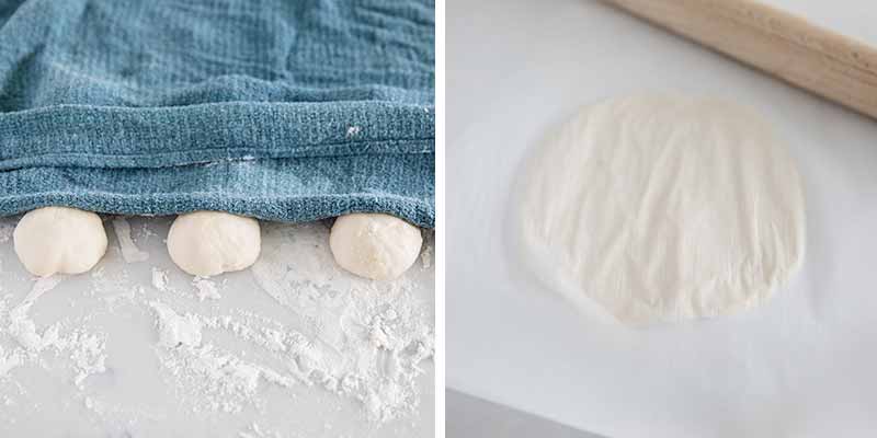 How to make flour tortillas.