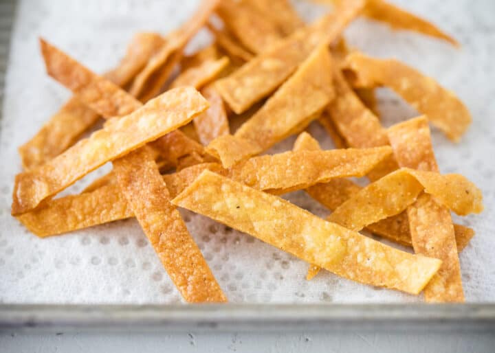 EASY 3Ingredient Tortilla Strips I Heart Naptime