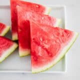 sliced watermelon