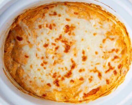 buffalo chicken dip in crockpot