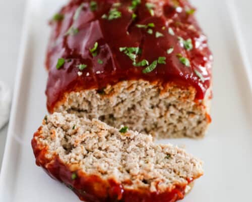 sliced turkey meatloaf