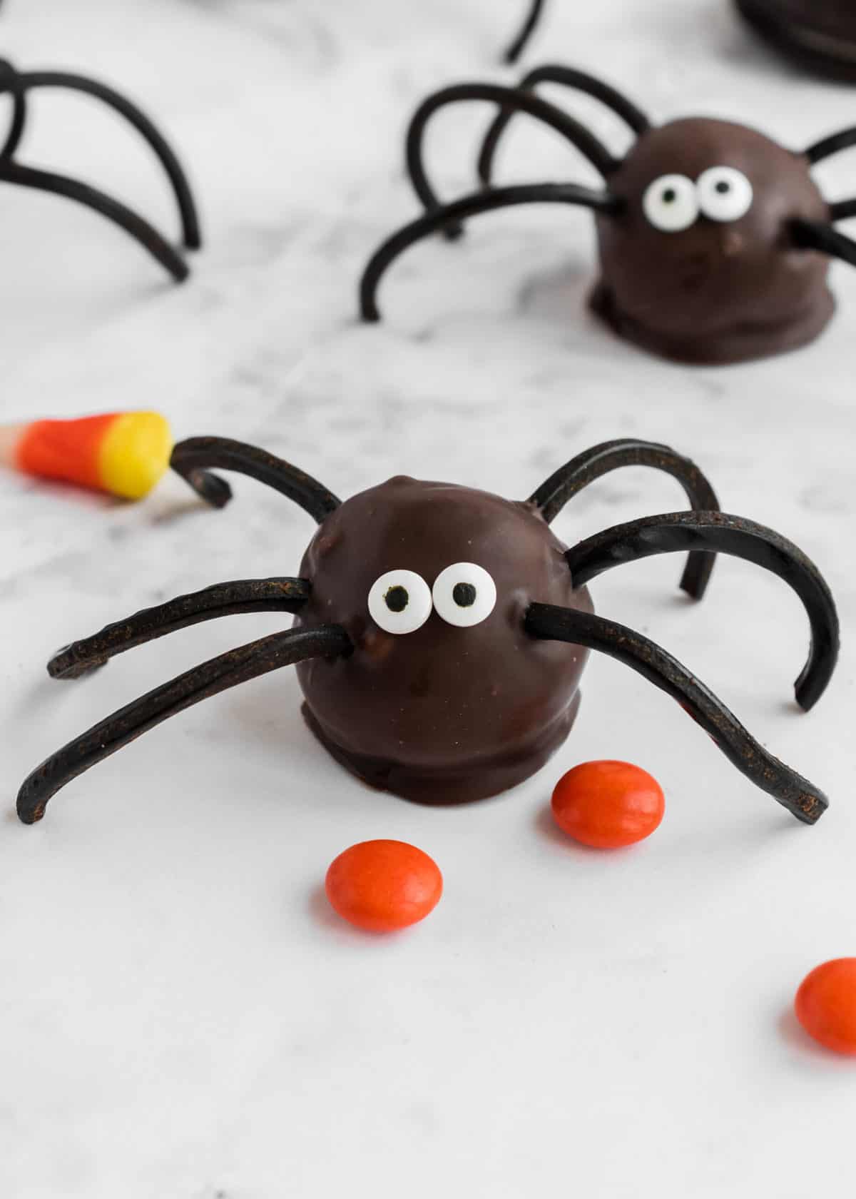 Spider oreo ball.