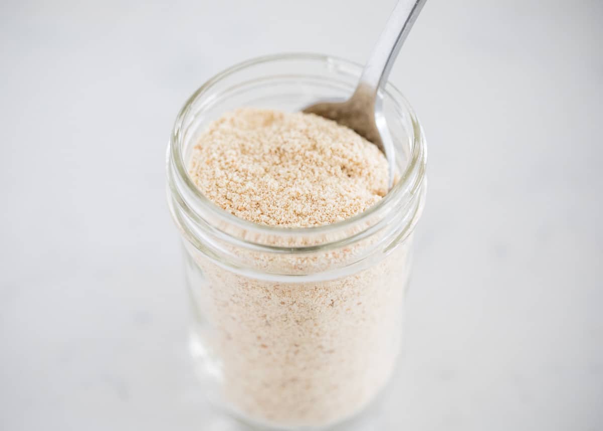 Breadcrumbs in a jar.