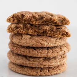 stacked spice cookies