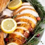 turkey with lemon and herbs