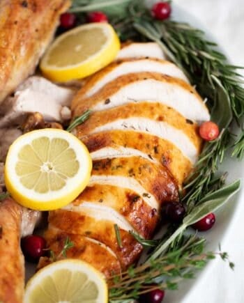 turkey with lemon and herbs