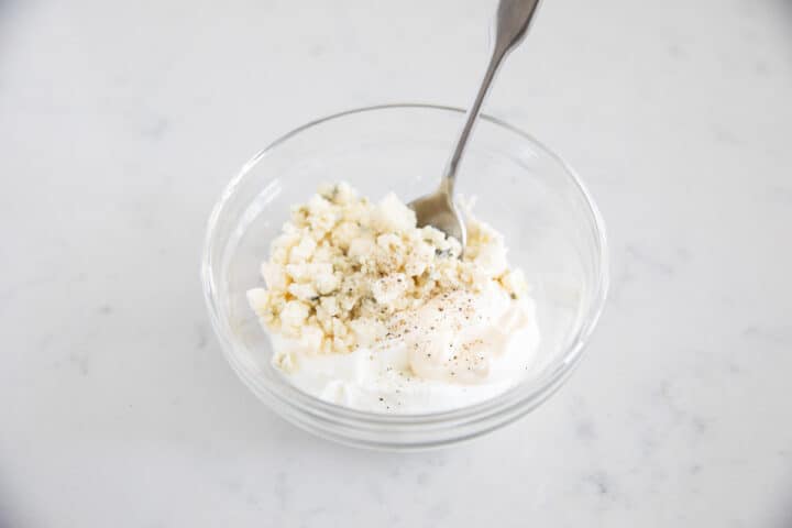 EASY Blue Cheese Dressing - I Heart Naptime