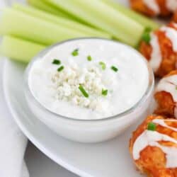 blue cheese dressing with chicken
