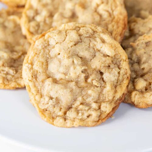 Easy Oatmeal Cookies (One Bowl) I Heart Naptime