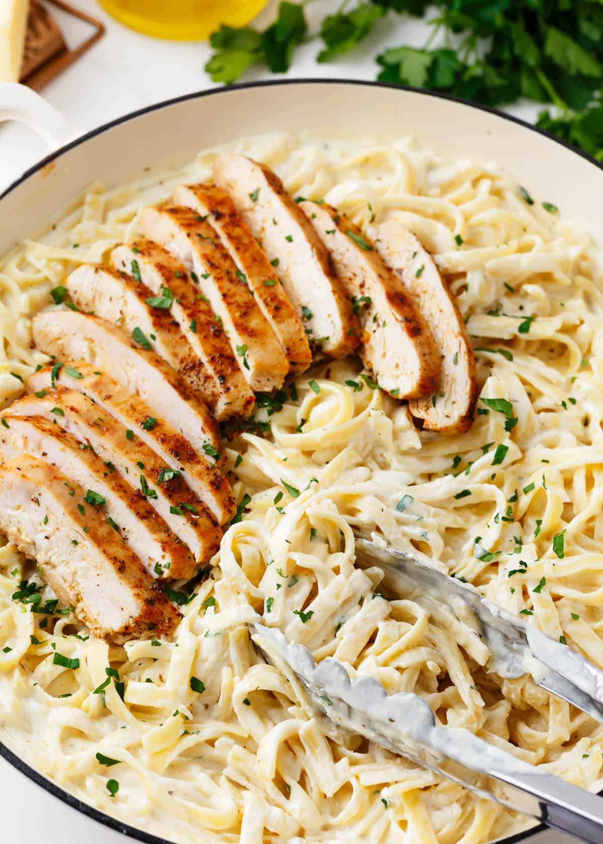 How To Make Pasta Chicken Alfredo