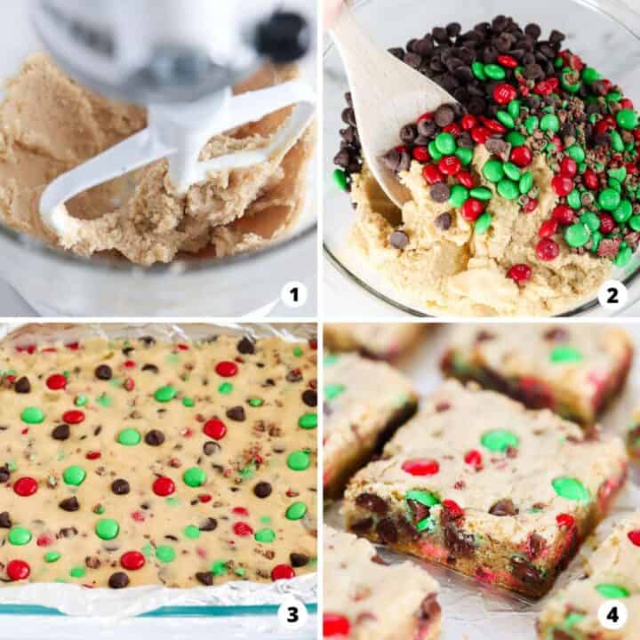 Mm Recipes EASY M&M Cookie Bars - I Heart Naptime