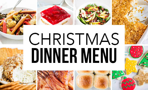 Christmas Dinner Menu (w/ printable template) - I Heart Naptime