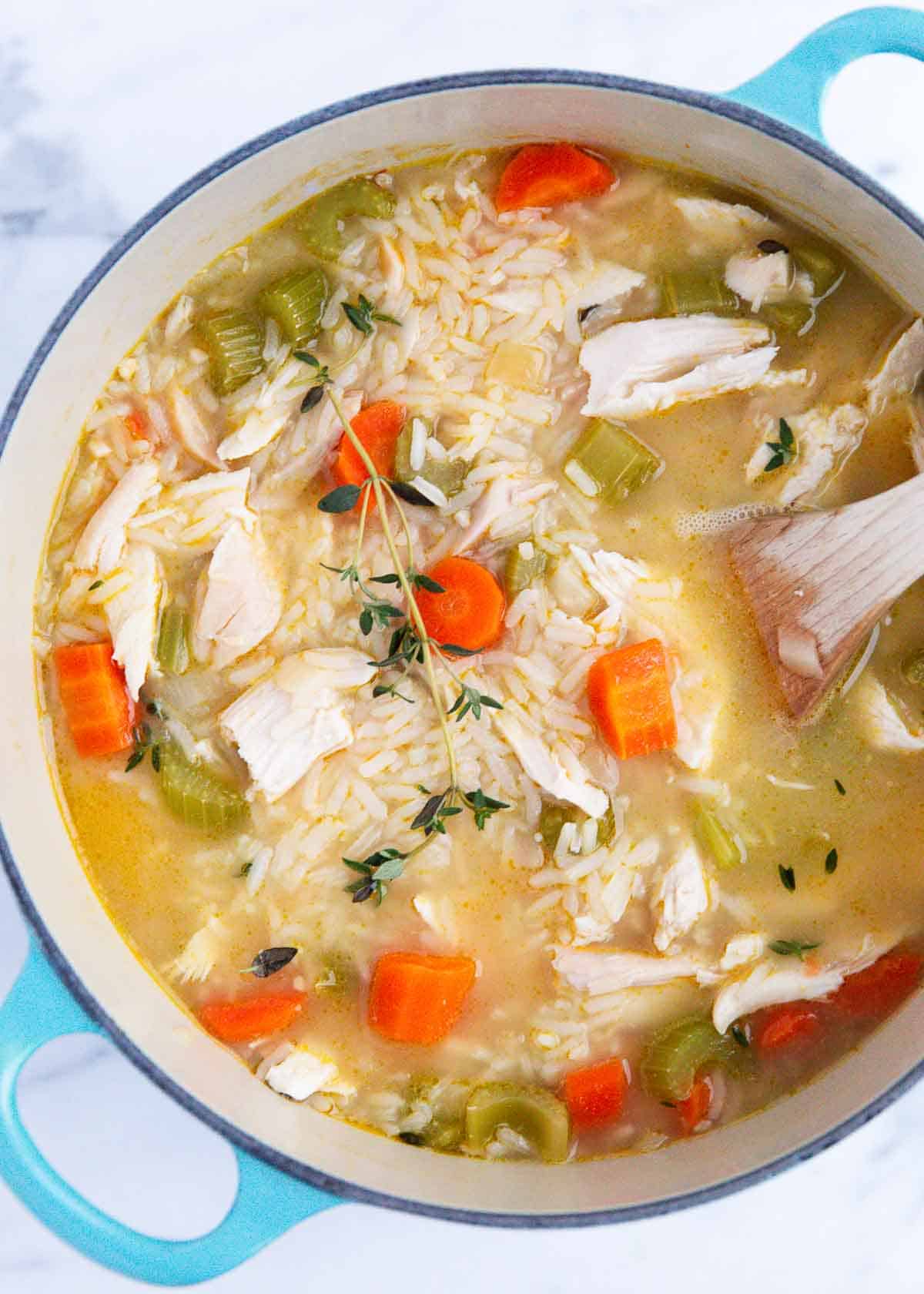 Chicken and Rice Soup - I Heart Naptime