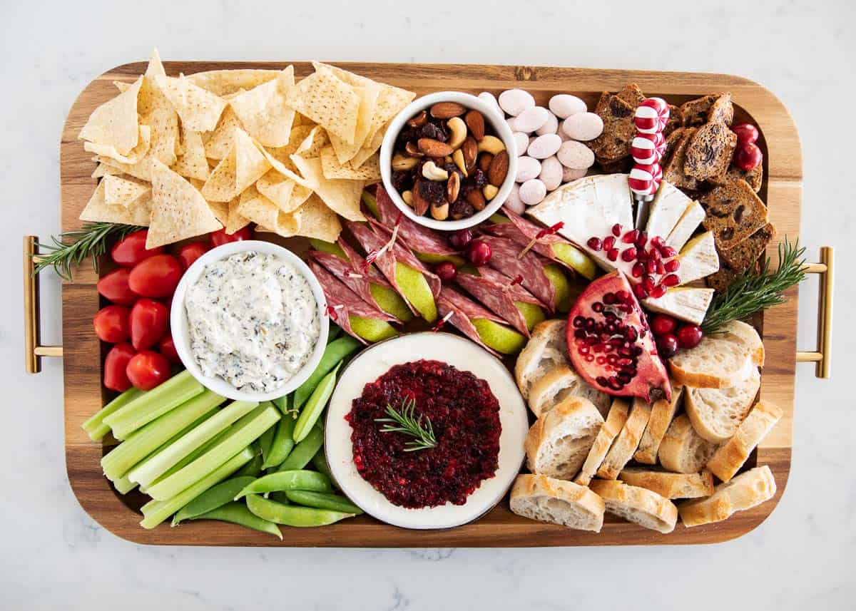 christmas charcuterie board