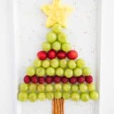 christmas tree fruit platter