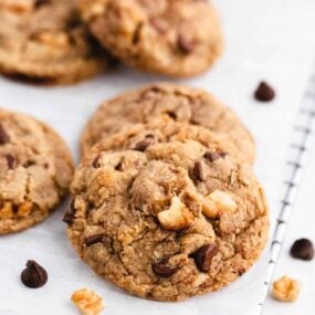 Neiman Marcus Cookies on wire rack