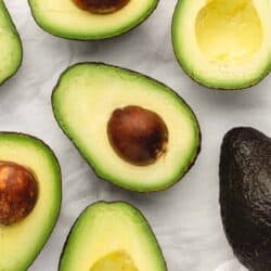 avocados on counter