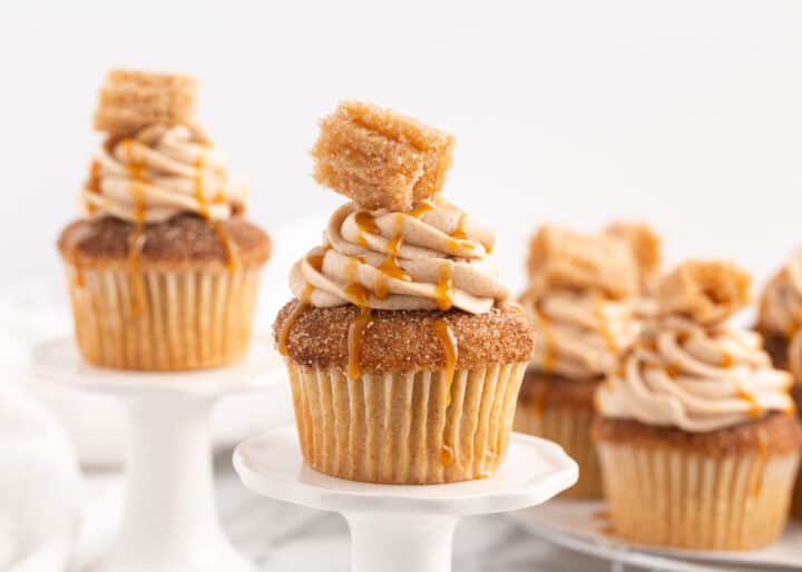 Churro Cupcakes with Cream Cheese Frosting I Heart Naptime