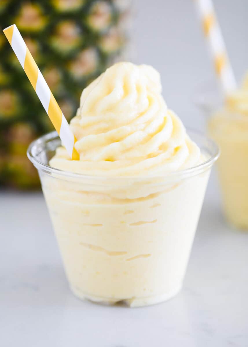 dole whip in plastic cup