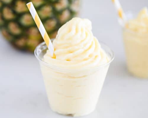 dole whip in plastic cup