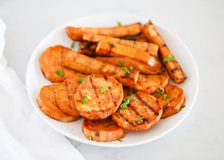 EASY Grilled Sweet Potatoes I Heart Naptime