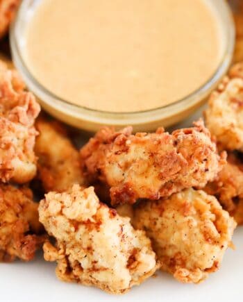 chick fil a nuggets with sauce