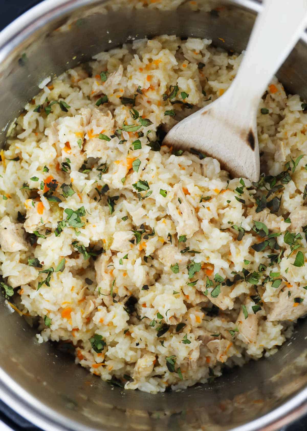 How To Make Instant Pot Chicken and Rice