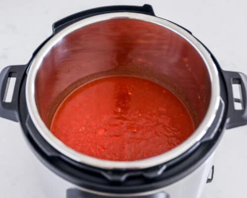 marinara sauce in instant pot