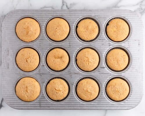 cupcakes in muffin pan