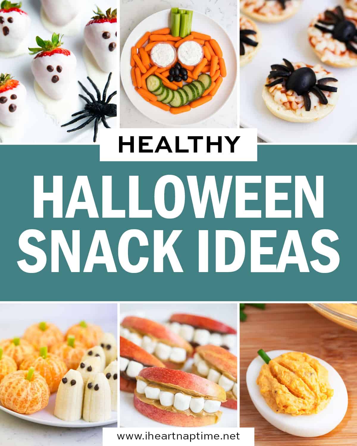 Healthy Halloween Snack Ideas - I Heart Naptime