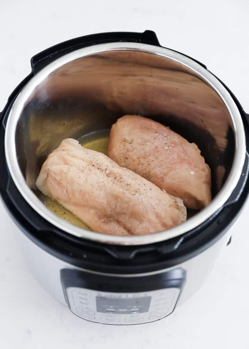 frozen chicken breast in instant pot