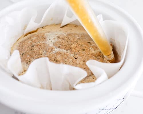 remove liquid from crockpot with turkey baster