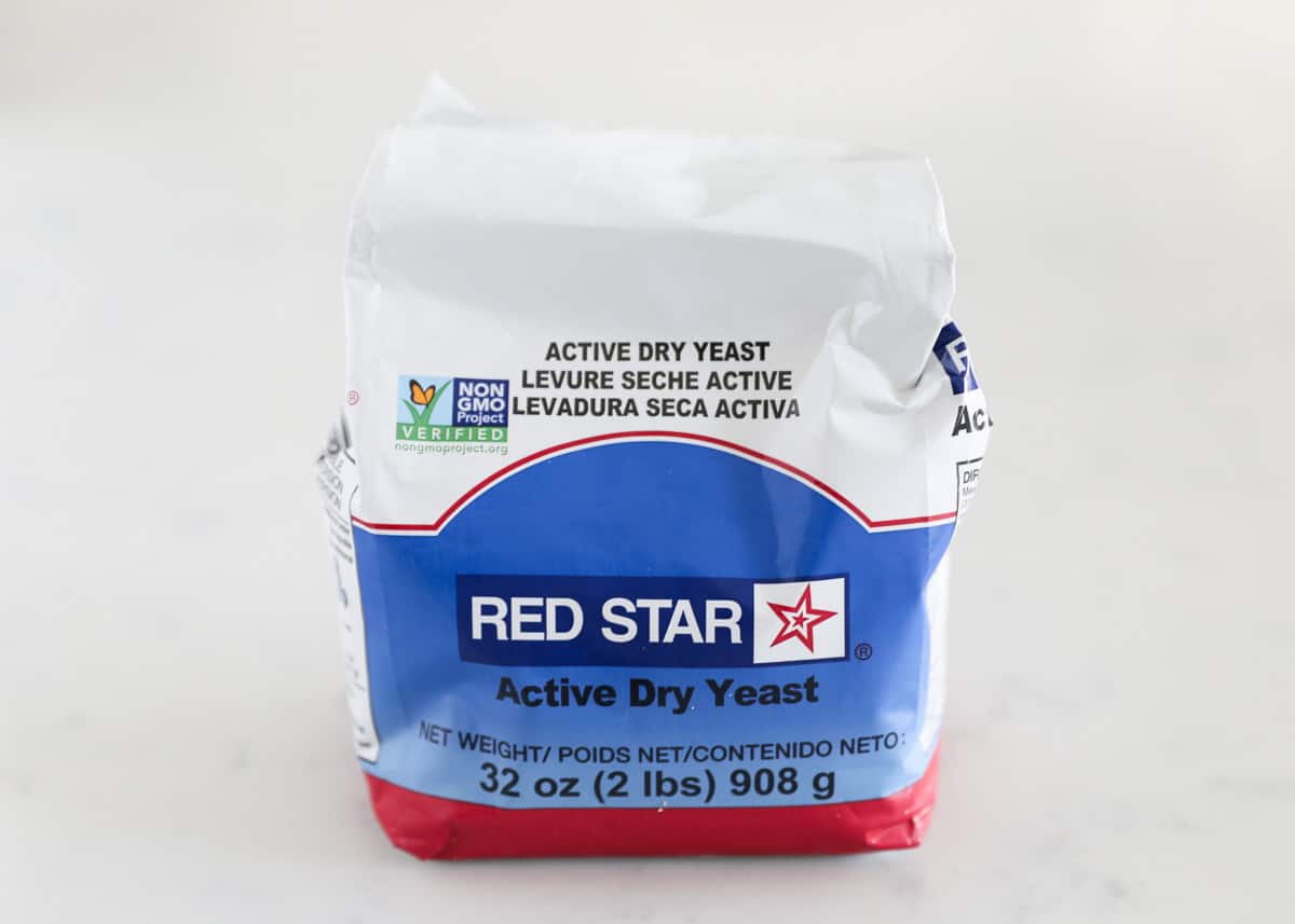 bag of active dry yeast